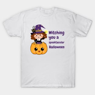 Witching you a spooktacular halloween T-Shirt